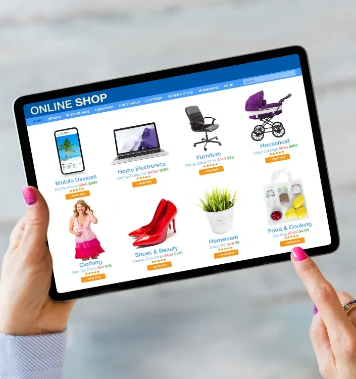 eCommerce website development services