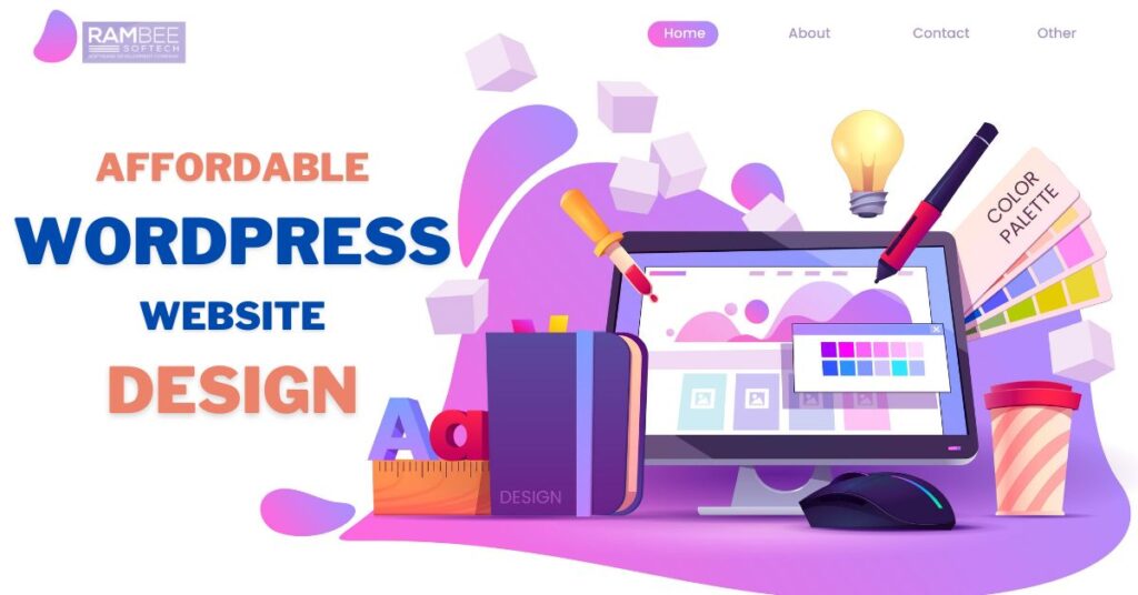 affordable wordpress website design