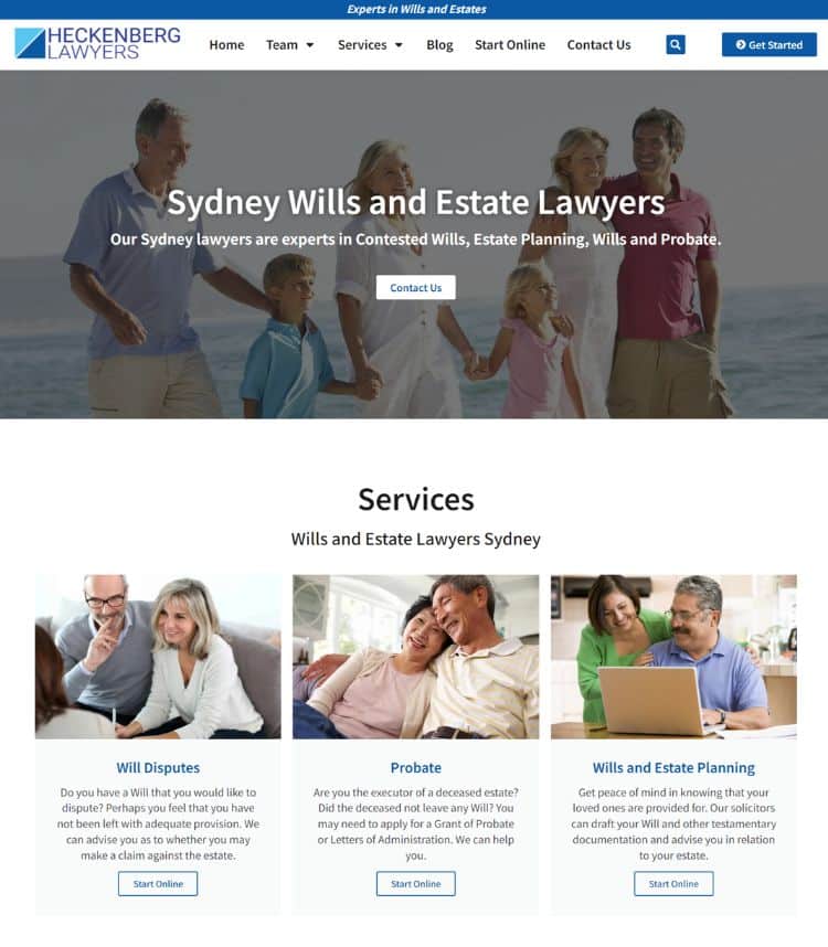 Rambee Softech - Law Website Design