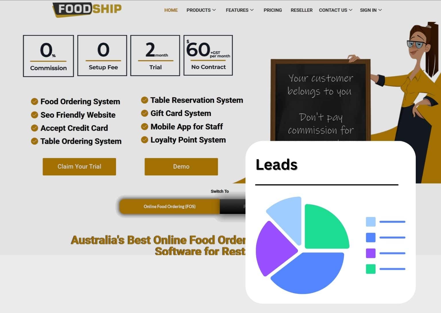 Rambee Softech - Restaurant Website Design
