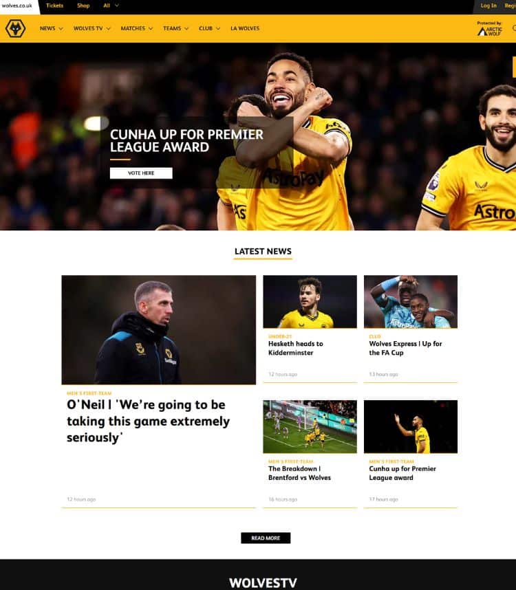 Rambee Softech - Sports Website Design
