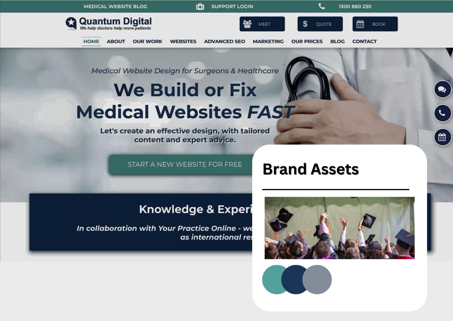 Rambee Softech - Medical Website Design