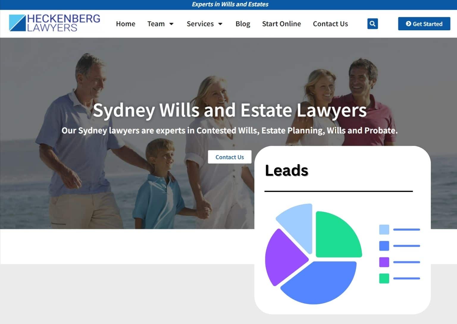 Rambee Softech - Law Website Design